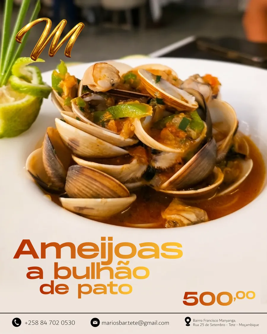 Ameijoas à Bulhão Pato
